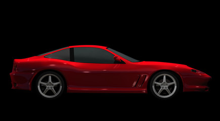 Voiture de Sport Rouge