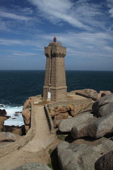 phare de ploumanach ,ploumanac'h ,bretagne,perros