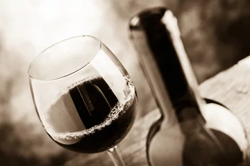 Crédence de cuisine en verre imprimé Vin vin italien