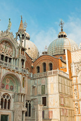 Fototapeta na wymiar Cathedral of San Marco in Venice. Italy.
