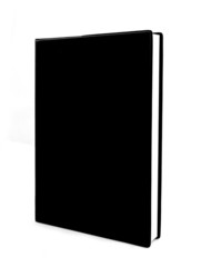 black book isolated on white background