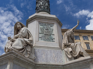 Roma, Monumento all'Immacolata (part.)