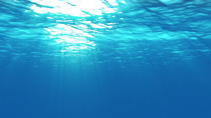 Underwater submarine lights Loop