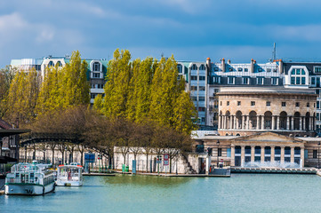 stalingrad waterfront paris city France