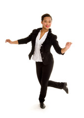 Tap Dancing Girl in Action