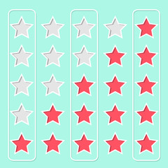 star rating design