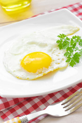 Fried eggs