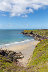 Caerfai Bay Pembrokeshire Wales UK near St Davids