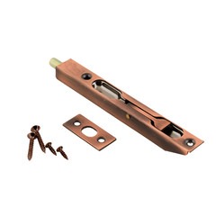Door lock assembly on White Background