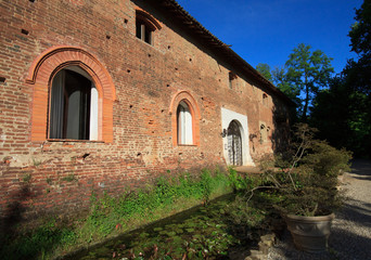 Fototapeta na wymiar Castle of Saint Alexis (Pavia)