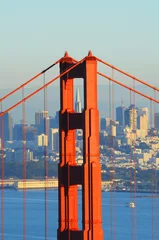 Foto op Plexiglas Golden Gate Bridge, San Francisco, California © somchaij
