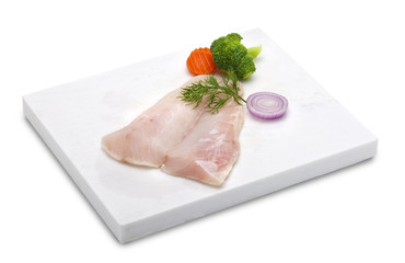 raw fish fillet
