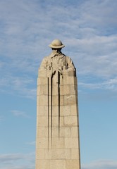 Canadian Brooding Soldier Memorial St Julien Ypres Belgium