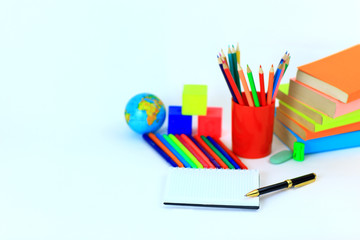 School accessories.