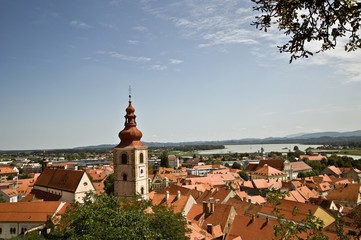 Obraz premium Stadtbild Ptuj