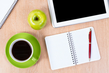 workplace businessman, still life