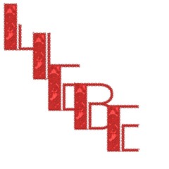 Liebe Schrift rot