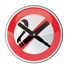 cigarette et e-cigarettes interdites