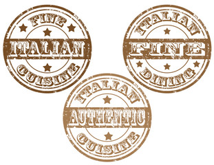 Obraz premium Set of stamps