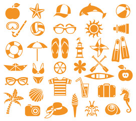 Summer icons
