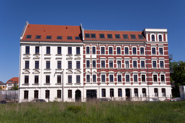 Leipzig Plagwitz Wohnhaus nach der Renovierung