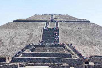 Fototapeten Teotihuacan, Mexico. © Morenovel