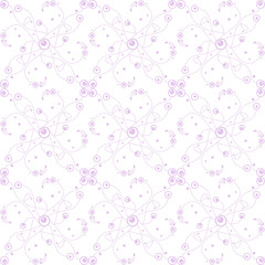 seamless bubble dots pattern