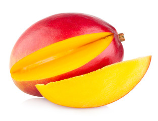 mango fruit isolated on white background