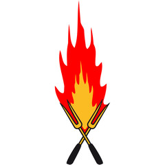 Barbecue Fire