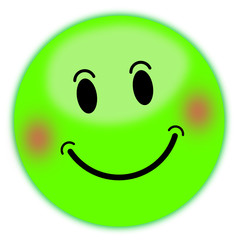 smily, smiley grün  #130601-svg01