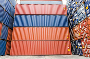 Fototapeta premium Cargo containers