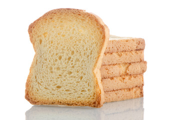 Golden brown toast