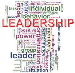 Leadership wordcloud