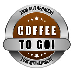 Fototapeta premium 5 Star Button braun COFFEE TO GO! ZM ZM