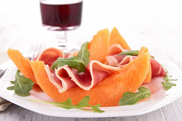 melon and prosciutto