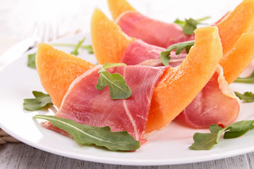melon and prosciutto