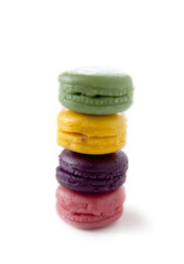 macarons colorés