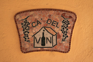 Insegna enoteca