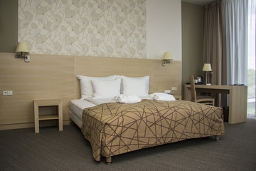 Hotel room interior