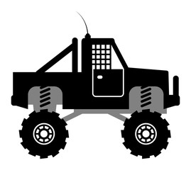 Off-road vehicle, vector illustration