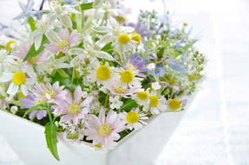 herbal flower arrangement