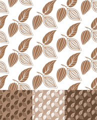 Cocoa. Pattern