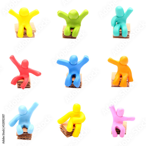 Knetpüppchen Knetpüppchen