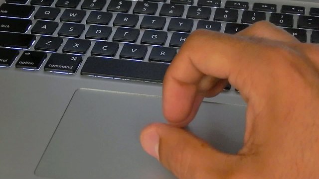 Laptop computer mousepad CU