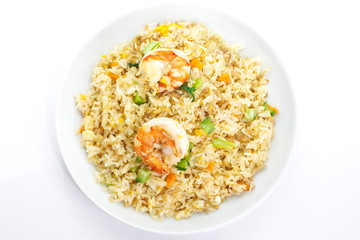 Shrimp fried rice