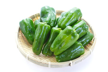 fresh green bell pepper