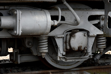 Rusty locomotive