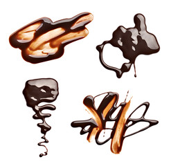 chocolate stain fleck food dessert