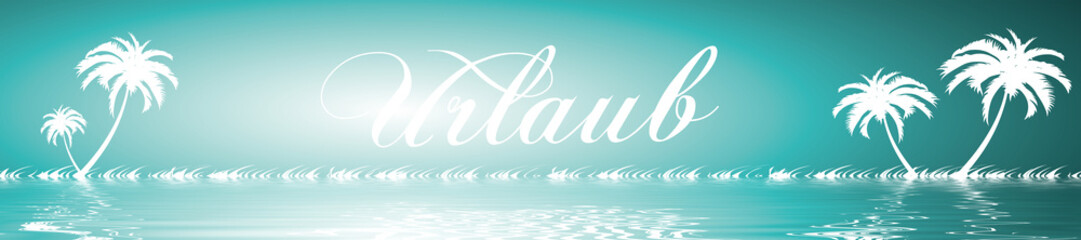 Obraz premium Urlaub