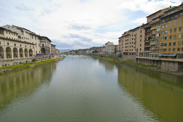 Fototapeta na wymiar Lungarni, Florence